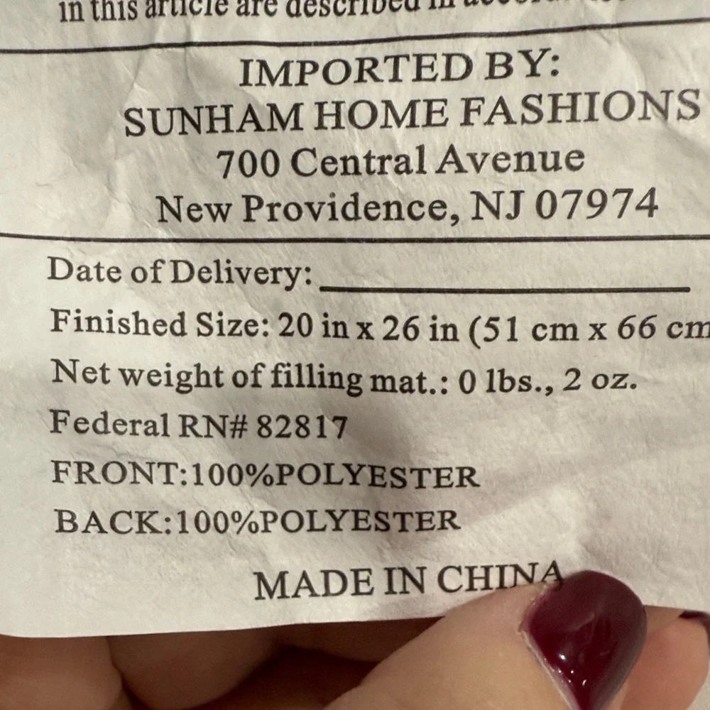 Gray and White Quilted Pullow Sham Set